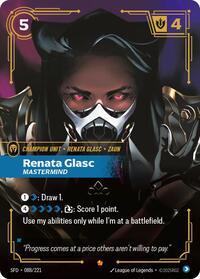Renata Glasc - Mastermind — Riftbound Epic card