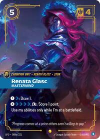 Renata Glasc - Mastermind (Alternate Art) — Riftbound Showcase card