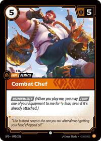 Combat Chef — Riftbound Common card