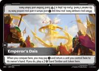 Emperor's Dais — Riftbound Uncommon card
