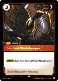 Laurent Bladekeeper — Riftbound Common card