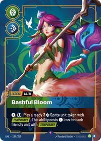 Lillia - Bashful Bloom — Riftbound Rare card