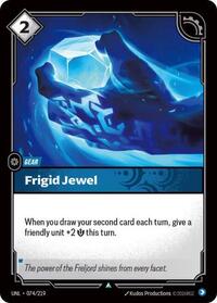 Frigid Jewel — Riftbound Unleashed Uncommon card