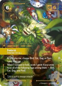Ivern - Friend to All — Riftbound Epic card