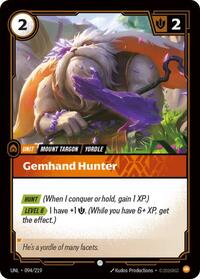 Gemhand Hunter — Riftbound Common card