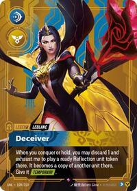 LeBlanc - Deceiver — Riftbound Rare card