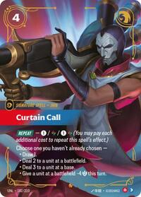 Curtain Call — Riftbound Epic card
