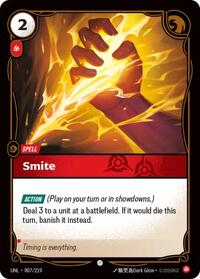 Smite — Riftbound Common card