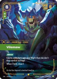 Vilemaw (Alternate Art) — Riftbound Showcase card