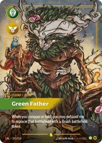 Ivern - Green Father (Overnumbered) — Riftbound Showcase card