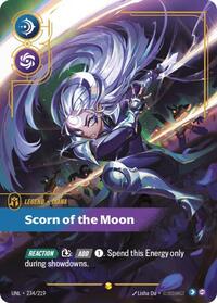 Diana - Scorn of the Moon (Overnumbered) — Riftbound Showcase card