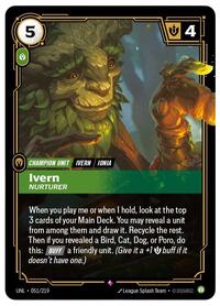 Ivern - Nurturer — Riftbound Rare card