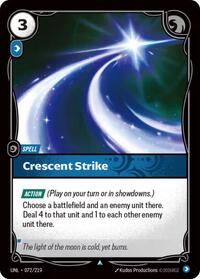 Crescent Strike — Riftbound Uncommon card