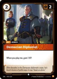 Demacian Diplomat — Riftbound Common card