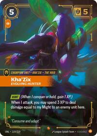 Kha'Zix - Evolving Hunter — Riftbound Epic card