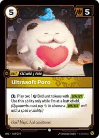 Ultrasoft Poro — Riftbound Common card