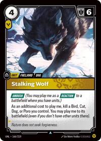 Stalking Wolf — Riftbound Uncommon card