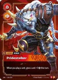 Rengar - Pridestalker — Riftbound Rare card