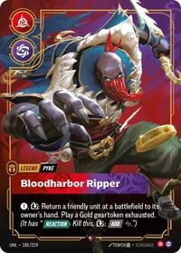 Pyke - Bloodharbor Ripper — Riftbound Rare card