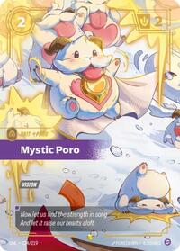 Mystic Poro (Overnumbered) — Riftbound Showcase card