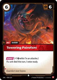 Towering Pairofant — Riftbound Common card