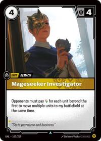 Mageseeker Investigator — Riftbound Uncommon card