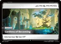 Gardens of Becoming — Riftbound Uncommon card