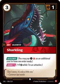 Sharkling — Riftbound Common card