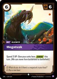 Megatusk — Riftbound Common card