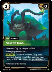 Scuttle Crab — Riftbound Rare card