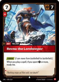 Revna the Lorekeeper — Riftbound Common card