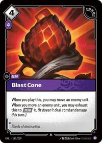 Blast Cone — Riftbound Uncommon card