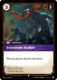 Evershade Stalker — Riftbound Common card