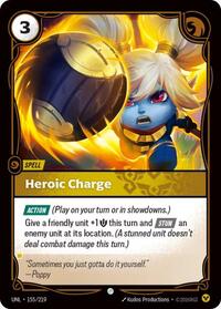 Heroic Charge — Riftbound Common card
