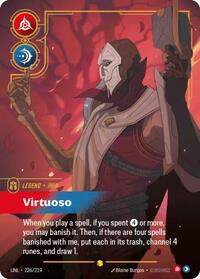 Jhin - Virtuoso (Overnumbered) — Riftbound Showcase card