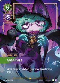 Vex - Gloomist (Overnumbered) — Riftbound Showcase card