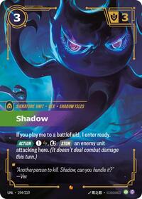 Shadow — Riftbound Epic card