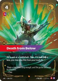 Death from Below — Riftbound Epic card