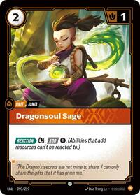Dragonsoul Sage — Riftbound Common card