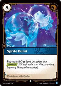 Sprite Burst — Riftbound Common card