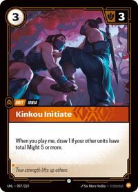 Kinkou Initiate — Riftbound Common card