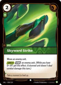 Skyward Strike — Riftbound Common card