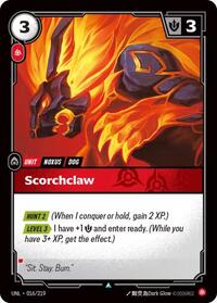 Scorchclaw — Riftbound Uncommon card