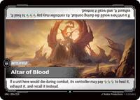 Altar of Blood — Riftbound Uncommon card