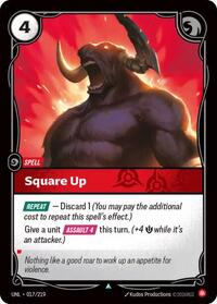 Square Up — Riftbound Uncommon card