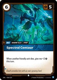 Spectral Centaur — Riftbound Common card