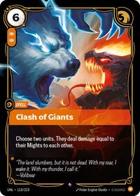 Clash of Giants — Riftbound Rare card