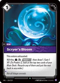 Scryer's Bloom — Riftbound Uncommon card