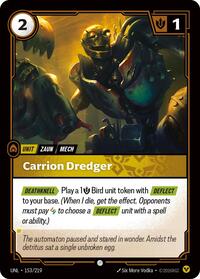 Carrion Dredger — Riftbound Common card