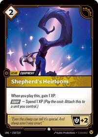 Shepherd's Heirloom — Riftbound Common card
